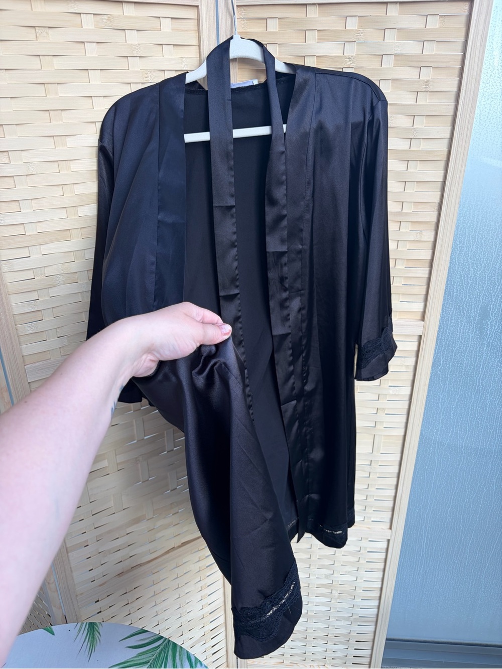 Silky Kimono Robe - Picture 5 of 6